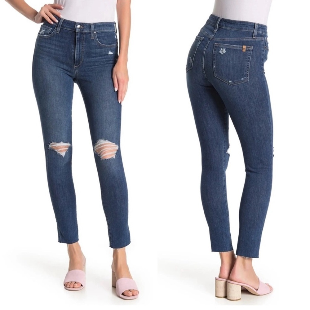 Joe’s Jeans Franklin Distressed‎ High Rise Skinny Jeans Size 29